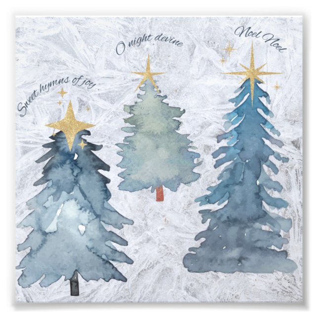 Foto Árboles de vacaciones (Frente)