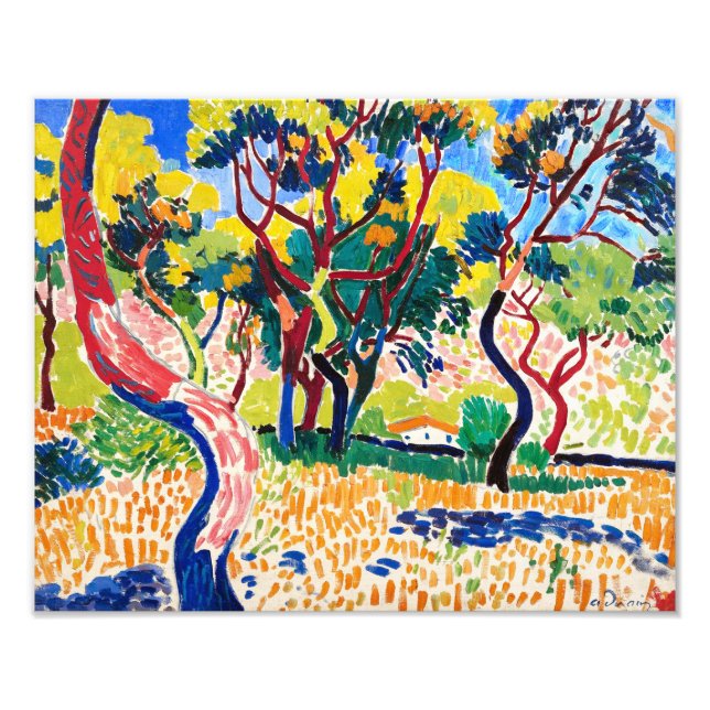 Foto Árboles en Collioure | Andre Derain | (Frente)