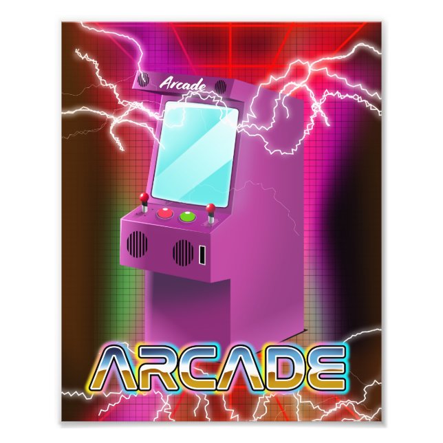 Foto Arcade retro de los 80 (Frente)