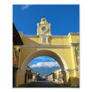 Foto Arco de La Merced con volcán