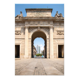 Foto Arco de triunfo en el centro de Milán