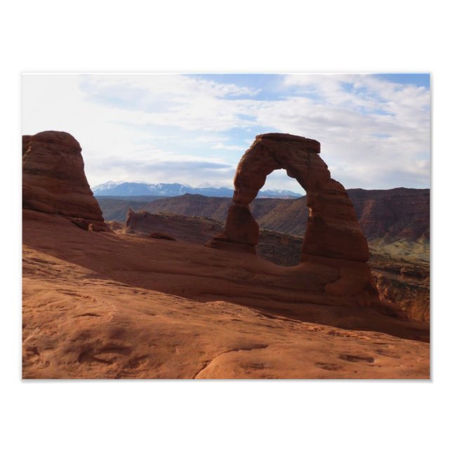 Foto Arco Delicado I en el Parque Nacional Arches (Frente)