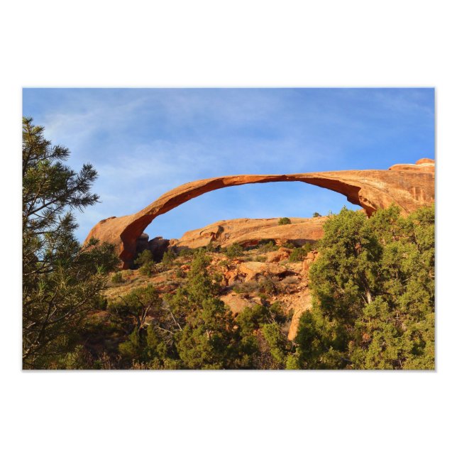 Foto Arco paisajístico en el Parque Nacional Arches (Frente)