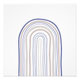 Foto Arcos de medio siglo - azul y beige