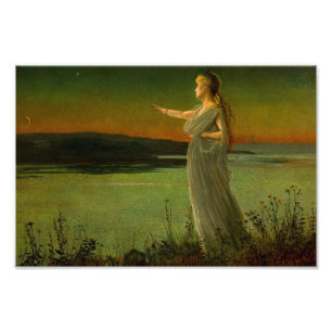 Foto Ariadne en Naxos John Atkinson Grimshaw