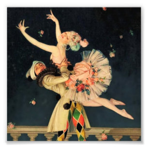 Foto “Arlequín y Colombina” de FX Leyendecker