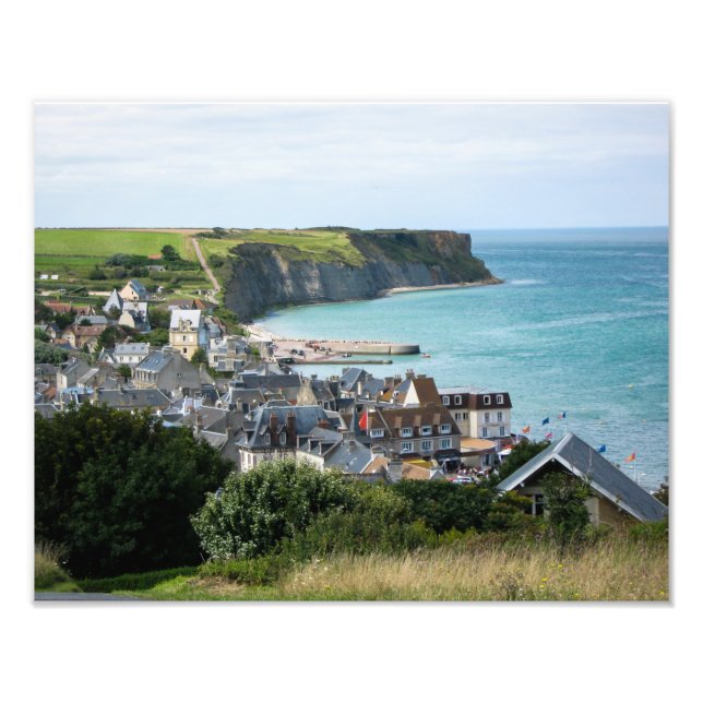 Foto Arromanches, Normandía, Francia - Impresión fotogr (Frente)
