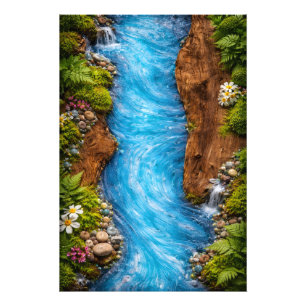 Foto Arroyo Sereno del Bosque Arte de Agua de la Natura