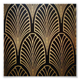 Foto Art Nouveau, art deco, patrón de ventilador, bronc
