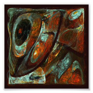 Foto Arte abstracto de división de tiempo