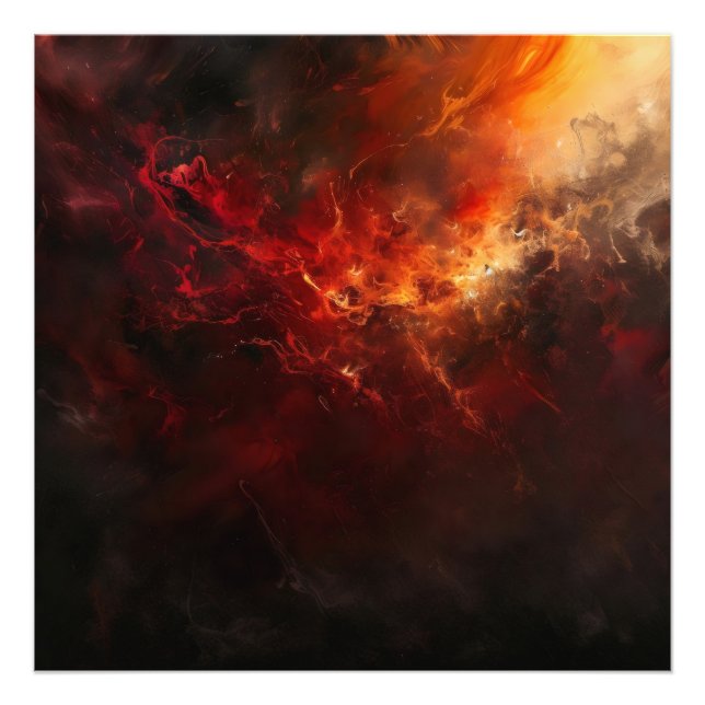 Foto Arte abstracto de incendios (Frente)