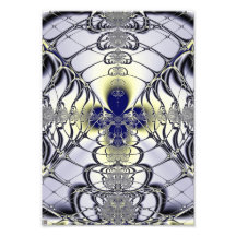 Arte abstracto de ventana púrpura