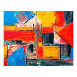 Foto Arte abstracto del pulso urbano