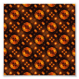 Foto Arte abstracto elegante boho moderno dorado #507