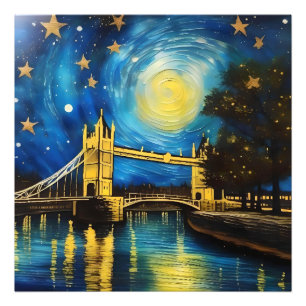 Foto Arte acrílico puente de Londres,