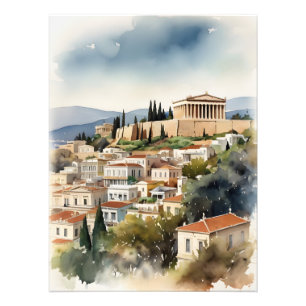 Foto Arte acuático de Atenas Grecia