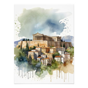 Foto Arte acuático de Atenas Grecia