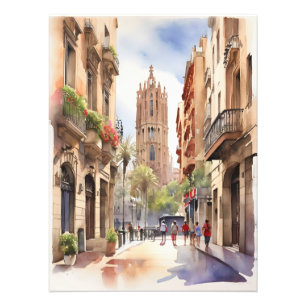 Foto Arte acuático de Barcelona