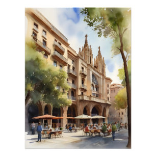 Foto Arte acuático de Barcelona