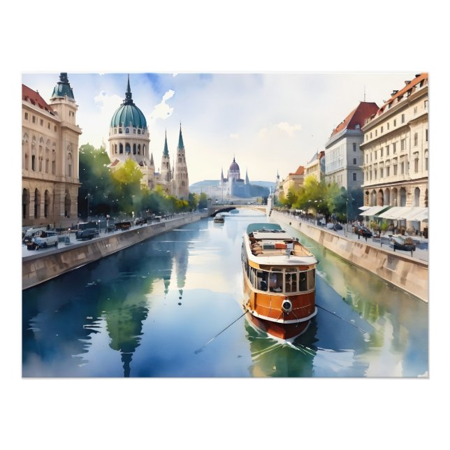Foto Arte acuático de Budapest (Frente)