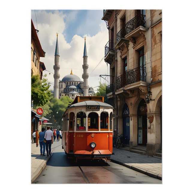 Foto Arte acuático de Estambul (Frente)