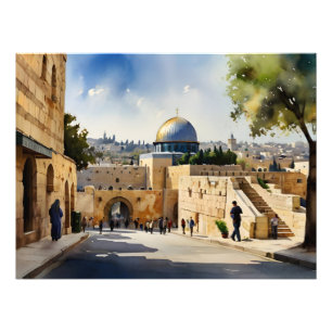Foto Arte acuático de Jerusalén