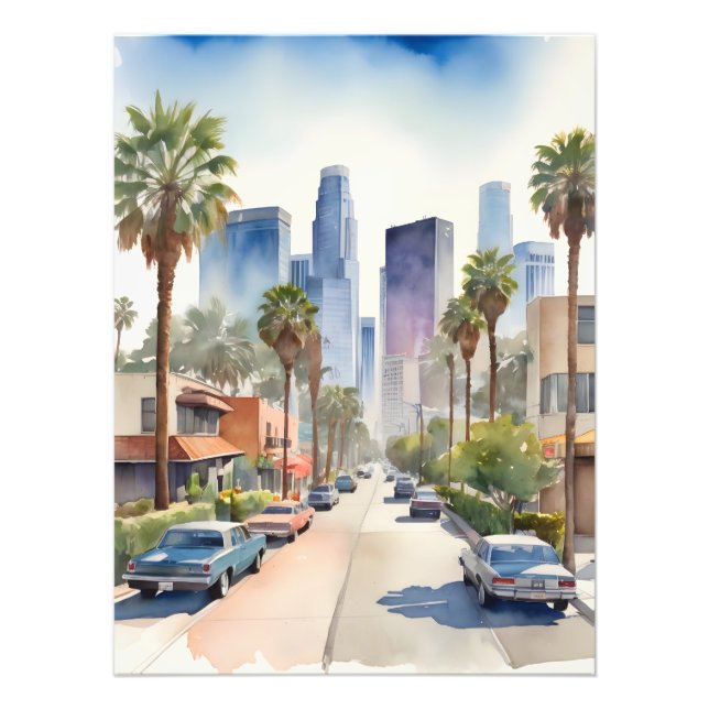 Foto Arte acuático de Los Ángeles (Frente)