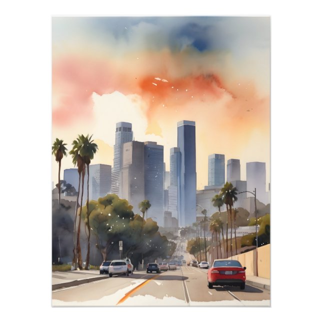 Foto Arte acuático de Los Ángeles (Frente)