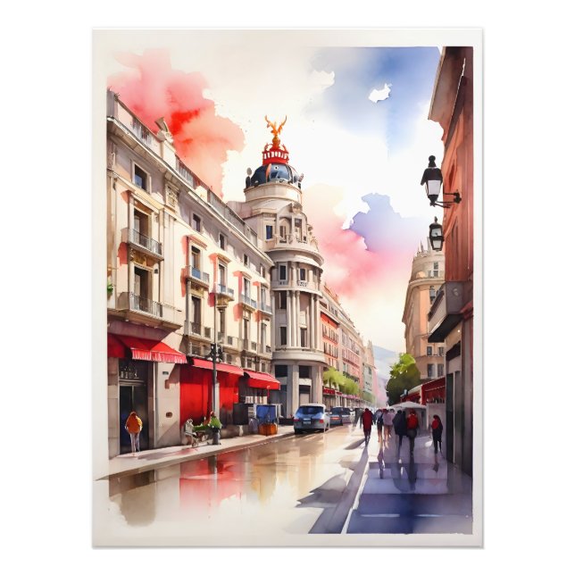 Foto Arte acuático de Madrid (Frente)