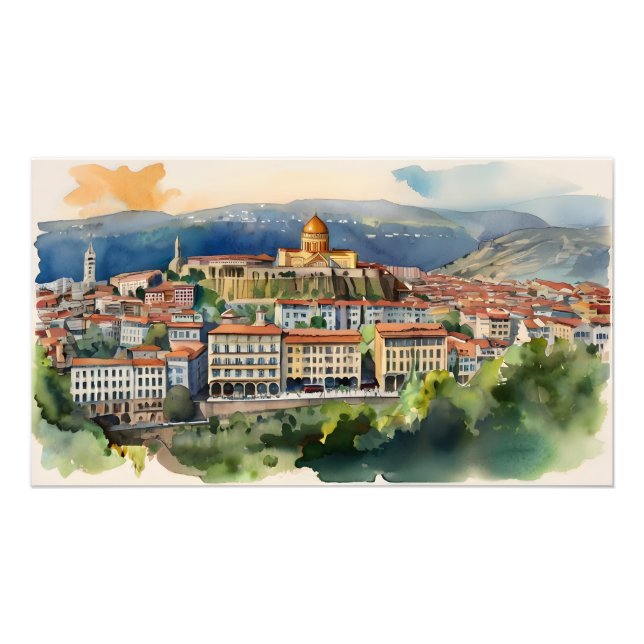 Foto Arte acuático de Tiflis (Frente)