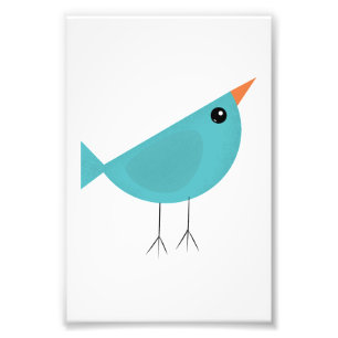 Foto Arte adorable y caprichoso de aves y naturaleza