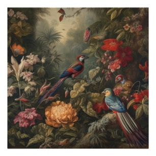 Foto Arte Antiguo Paraiso de Loros Naturalista