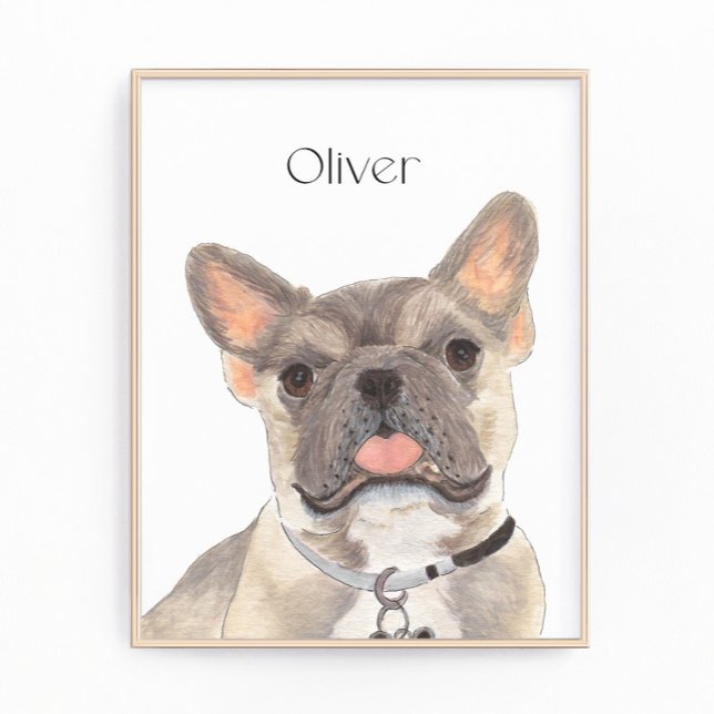 Foto Arte Bulldog francés personalizado Fawn francés (Subido por el creador)