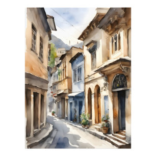 Foto arte de acuarela de Tbilisi