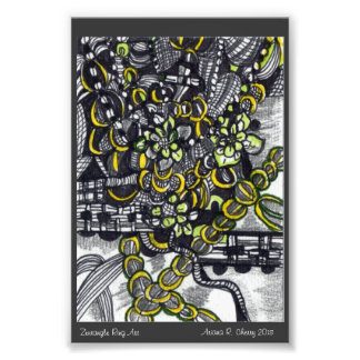 Foto Arte de anillo ACEO en tinta de Ariana R. Cherry