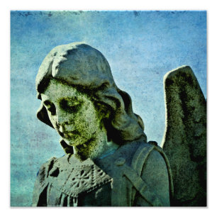 Foto Arte de cementerio de ángel de la guarda