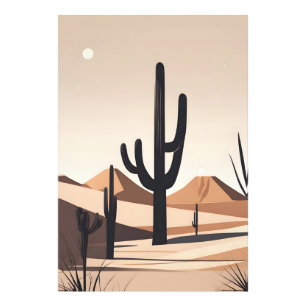 Foto Arte de desierto minimalista