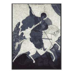 Foto Arte de Icono Ortodoxo Oriental de San Jorge el Vi