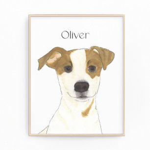 Foto Arte de Jack Russell Terrier Personalizado