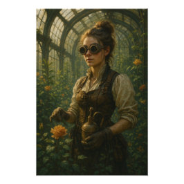 Foto Arte de jardinera victoriana steampunk