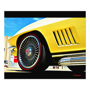 Foto Arte de la pared del Corvette C2
