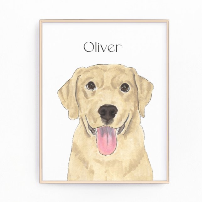 Foto Arte de Labrador Amarillo (Subido por el creador)