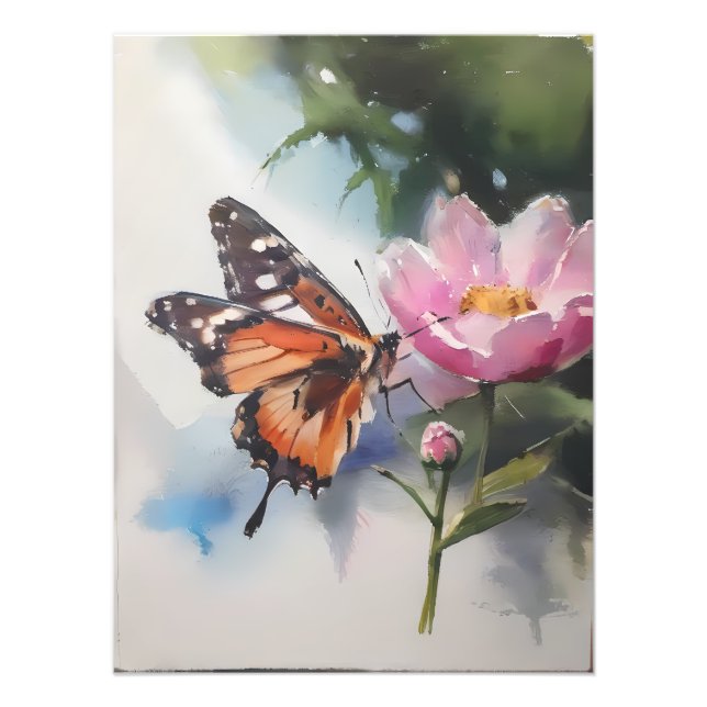 Foto Arte de mariposa - Decoración y regalos únicos en  (Frente)