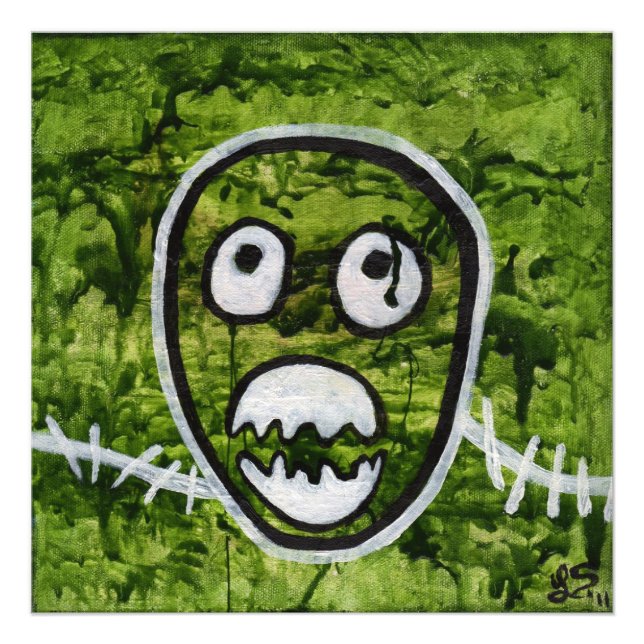 Foto Arte de monstruo caprichoso y extraño de Pete Seed (Frente)