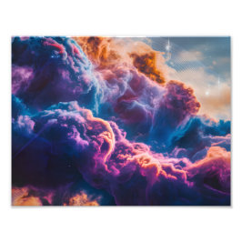 Foto Arte de Nebulosa Espacial Abstracta - Cósmico Colo