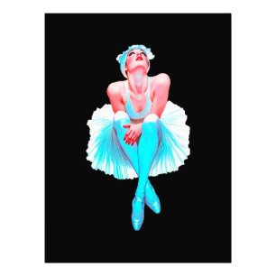 Foto Arte de pared de bailarina elegante – Danza de bal