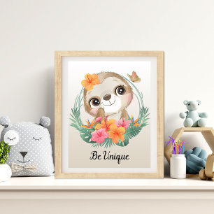 Foto Arte de pared para guardería de animales único