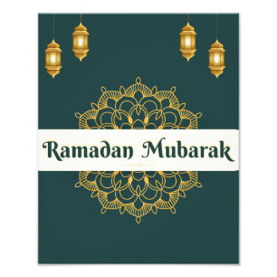 Foto Arte de pared Ramadan Mubarak