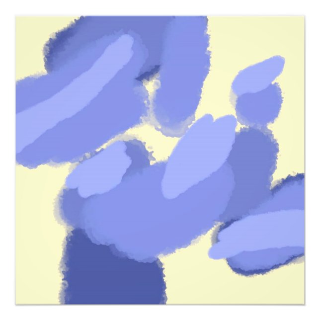 Foto arte de pintura abstracta (Frente)
