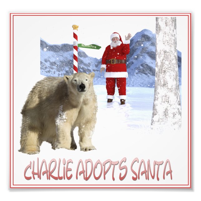 Foto Arte de portada de Charlie Adopts Santa (Frente)
